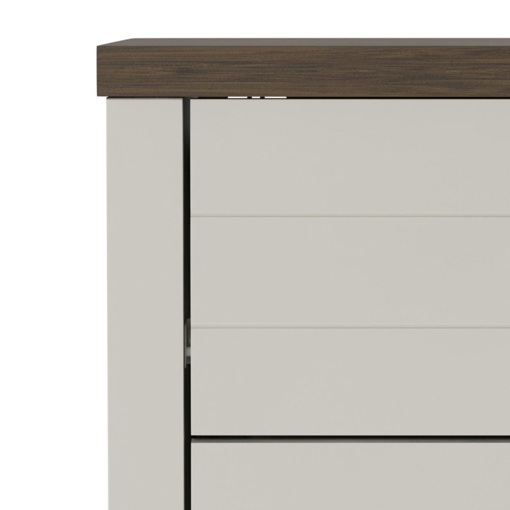 Dressers | Lancaster Wood 4 Drawer Dresser Bedroom Dressers