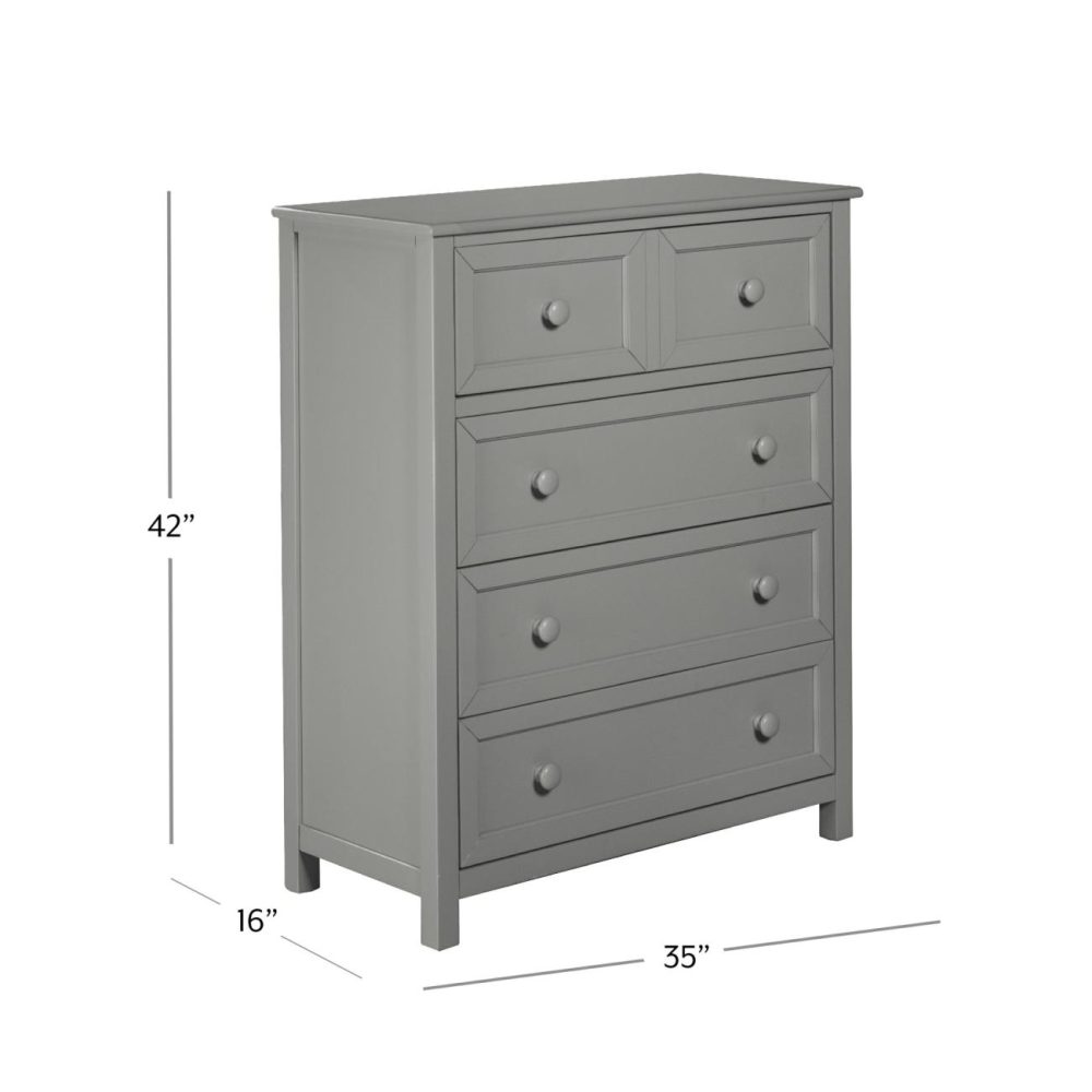 Dressers | Schoolhouse 4.0 Wood 4 Drawer Chest Bedroom Dressers