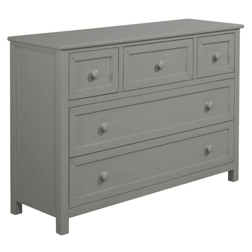 Dressers | Schoolhouse 4.0 Wood Dresser With 5 Drawers Bedroom Dressers