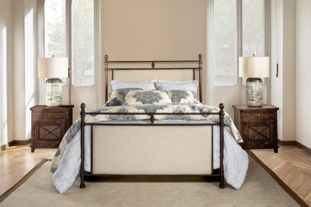 Headboards | Ashley Metal Bed With Frame Bedroom Headboards