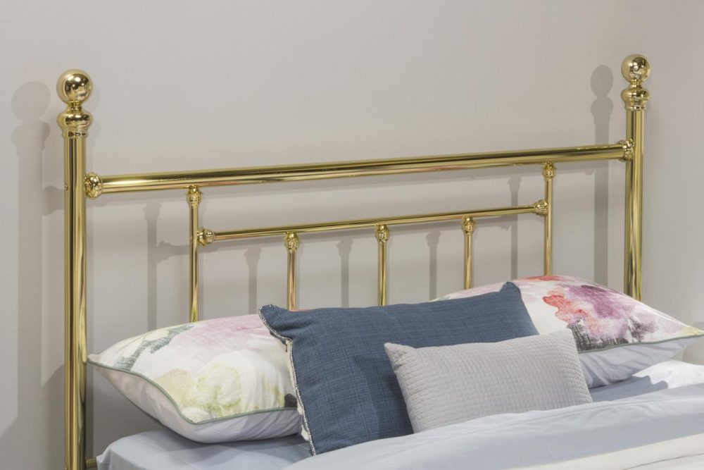 Headboards | Chelsea Metal Headboard Bedroom Classic Brass