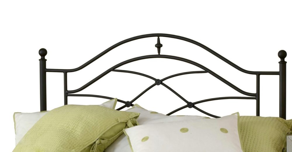 Headboards | Cole Metal Headboard Bedroom Black Twinkle