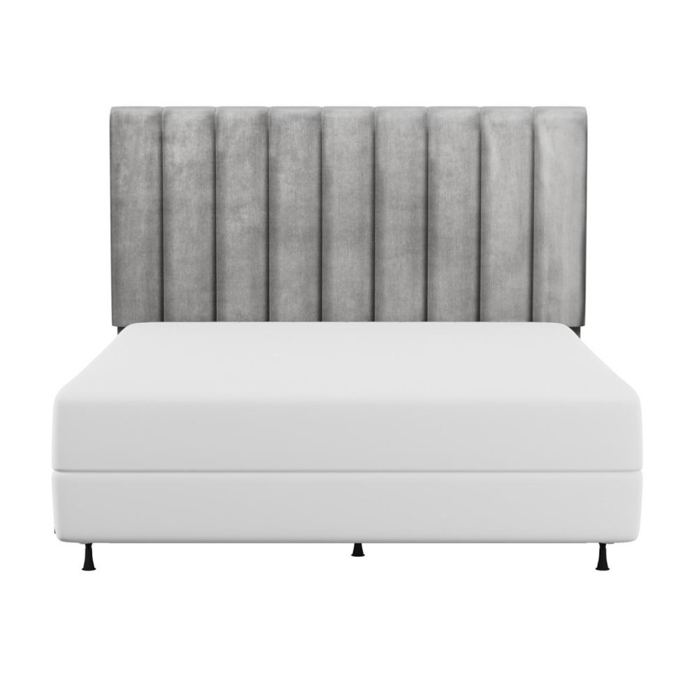 Headboards | Crestone Upholstered Headboard Bedroom Gray