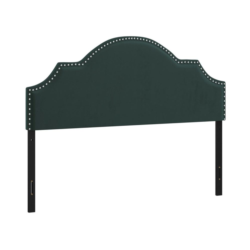 Headboards | Cynthia Upholstered Headboard Bedroom Green