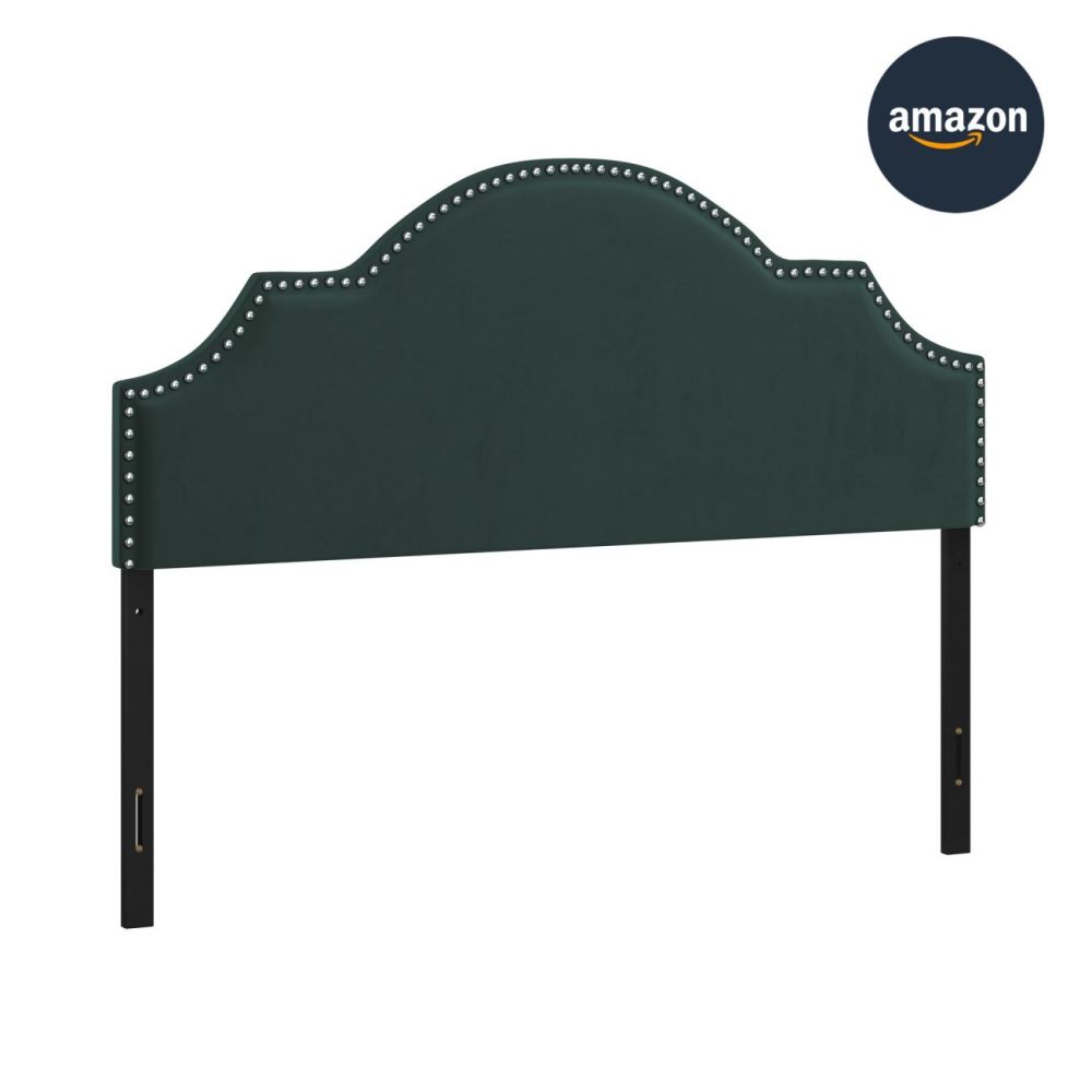 Headboards | Cynthia Upholstered Headboard Bedroom Green