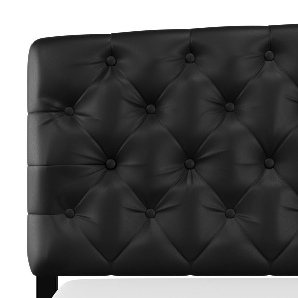 Headboards | Hawthorne Upholstered Headboard Bedroom Black