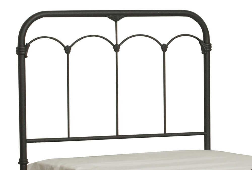 Headboards | Jocelyn Metal Headboard Bedroom Black Sparkle