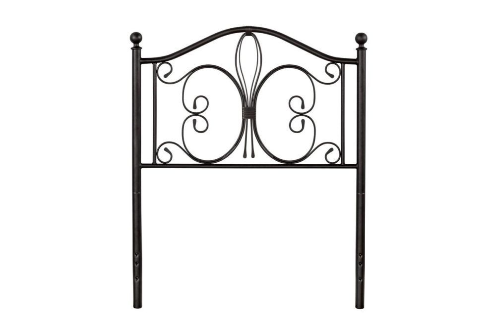 Headboards | Milwaukee Metal Headboard Bedroom Antique Brown