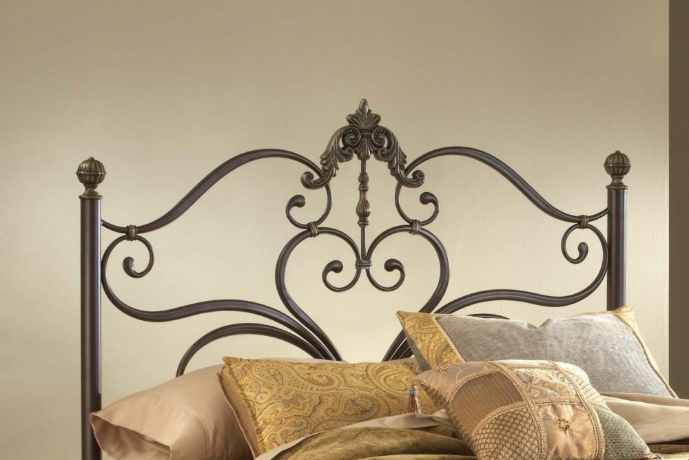 Headboards | Newton Metal Headboard Bedroom Antique Brown