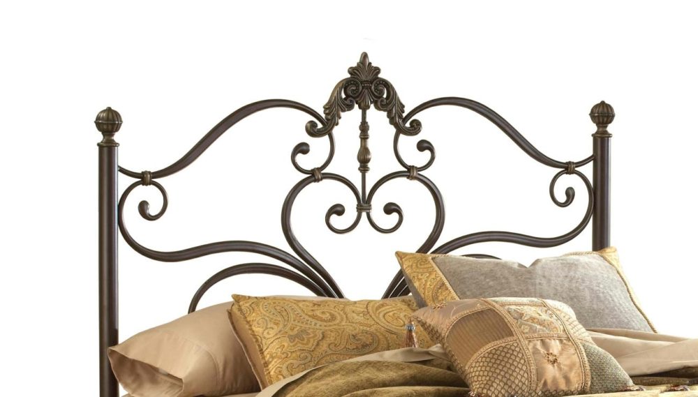 Headboards | Newton Metal Headboard Bedroom Antique Brown