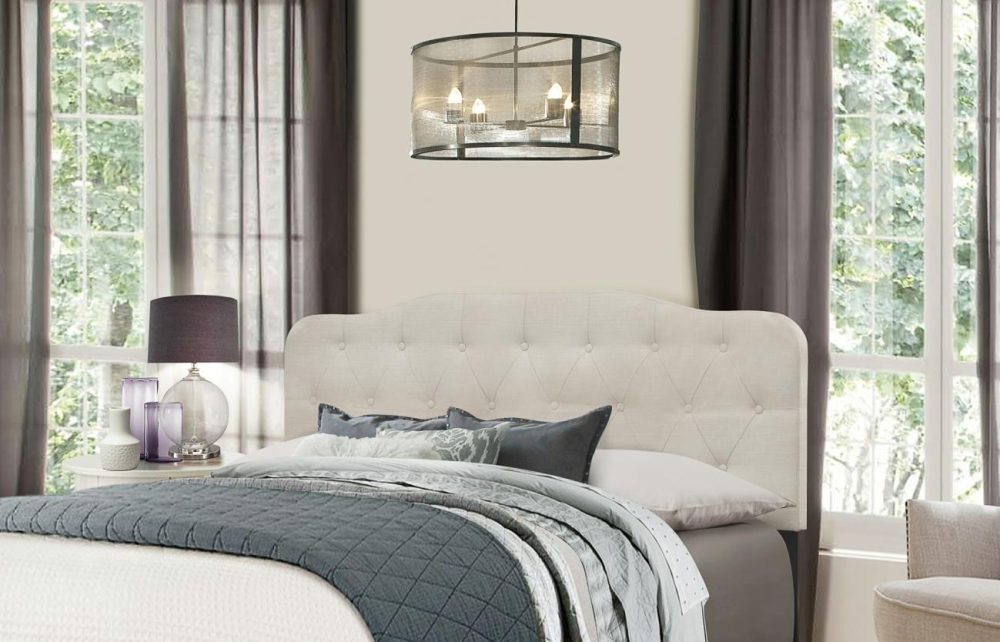 Headboards | Nicole Upholstered Headboard Bedroom Fog