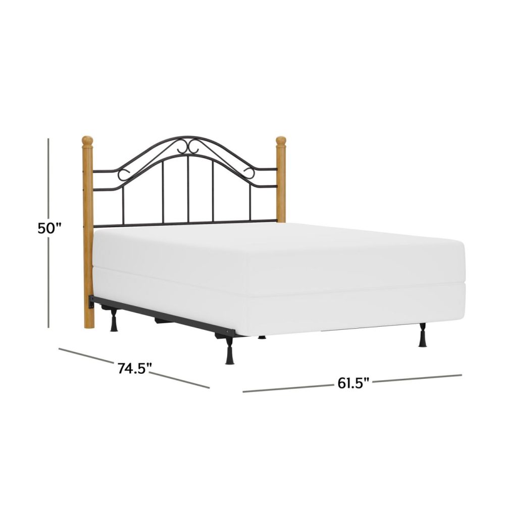 Headboards | Winsloh Metal Headboard Bedroom Black