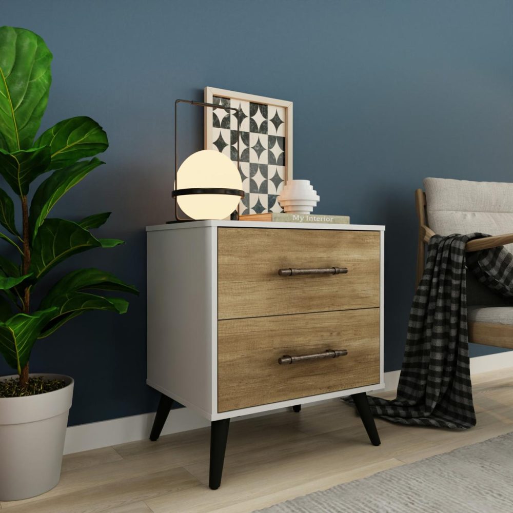 Nightstands | Fargo Wood Nightstand Bedroom Nightstands