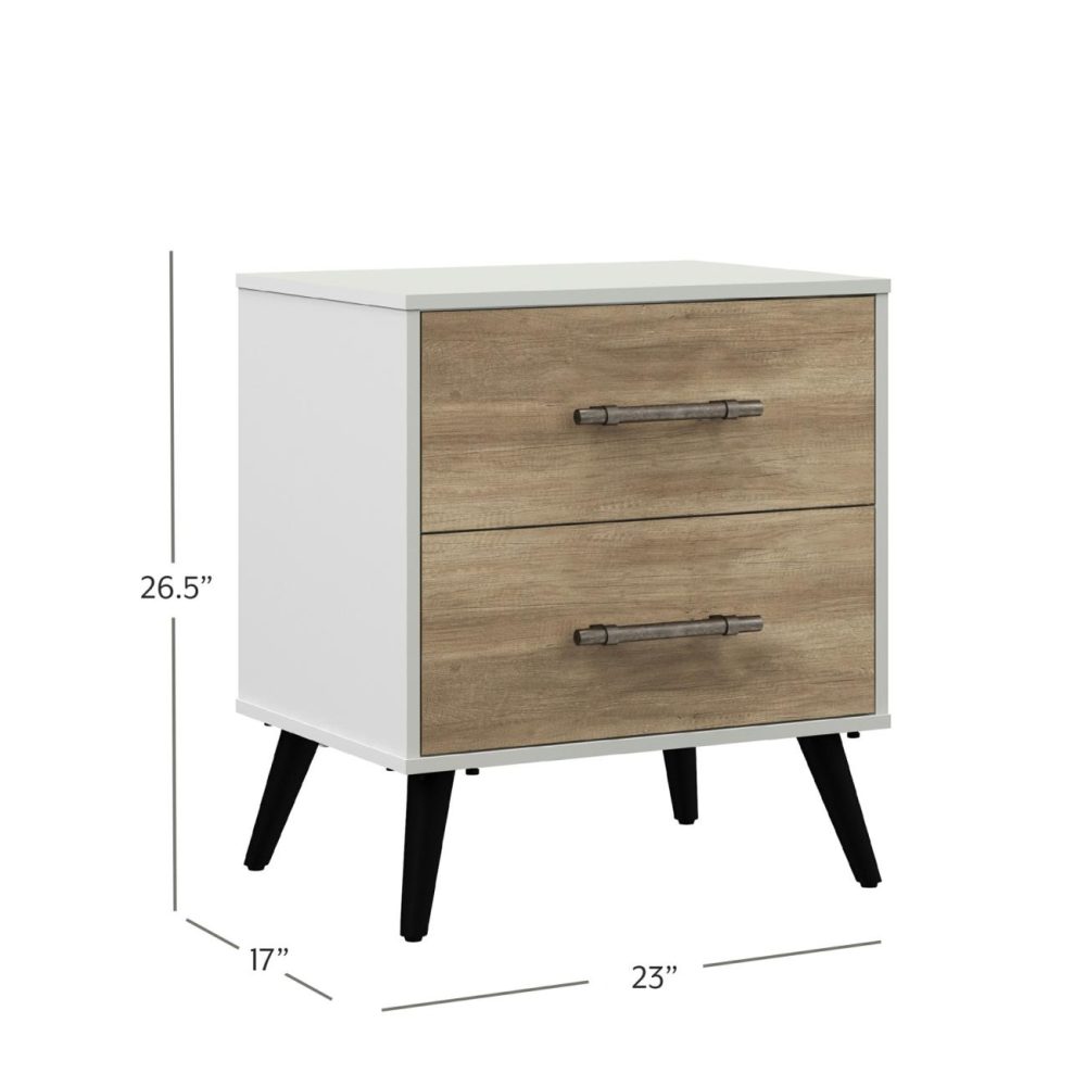 Nightstands | Fargo Wood Nightstand Bedroom Nightstands