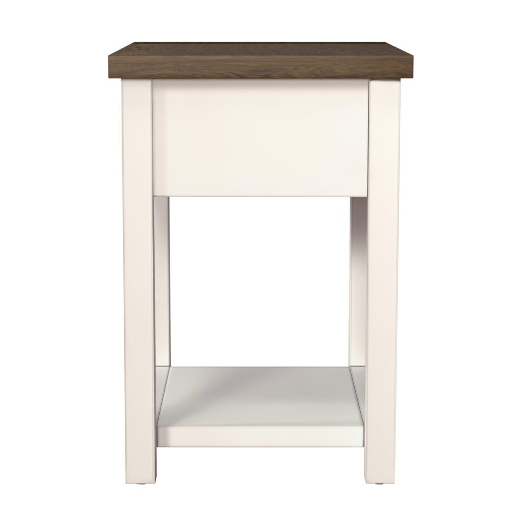 Nightstands | Lancaster Wood Nightstand Bedroom Ivory