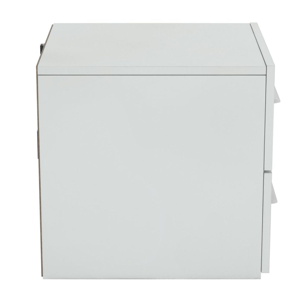 Nightstands | Ridgecrest Wood Nightstand Bedroom Matte White