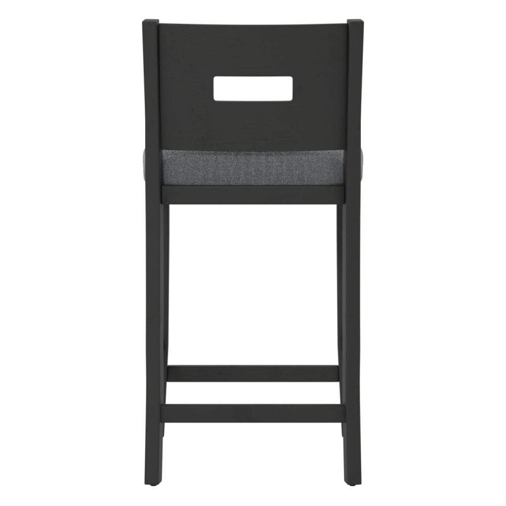 Seating | Allbritton Wood Stool Kitchen & Dining Black