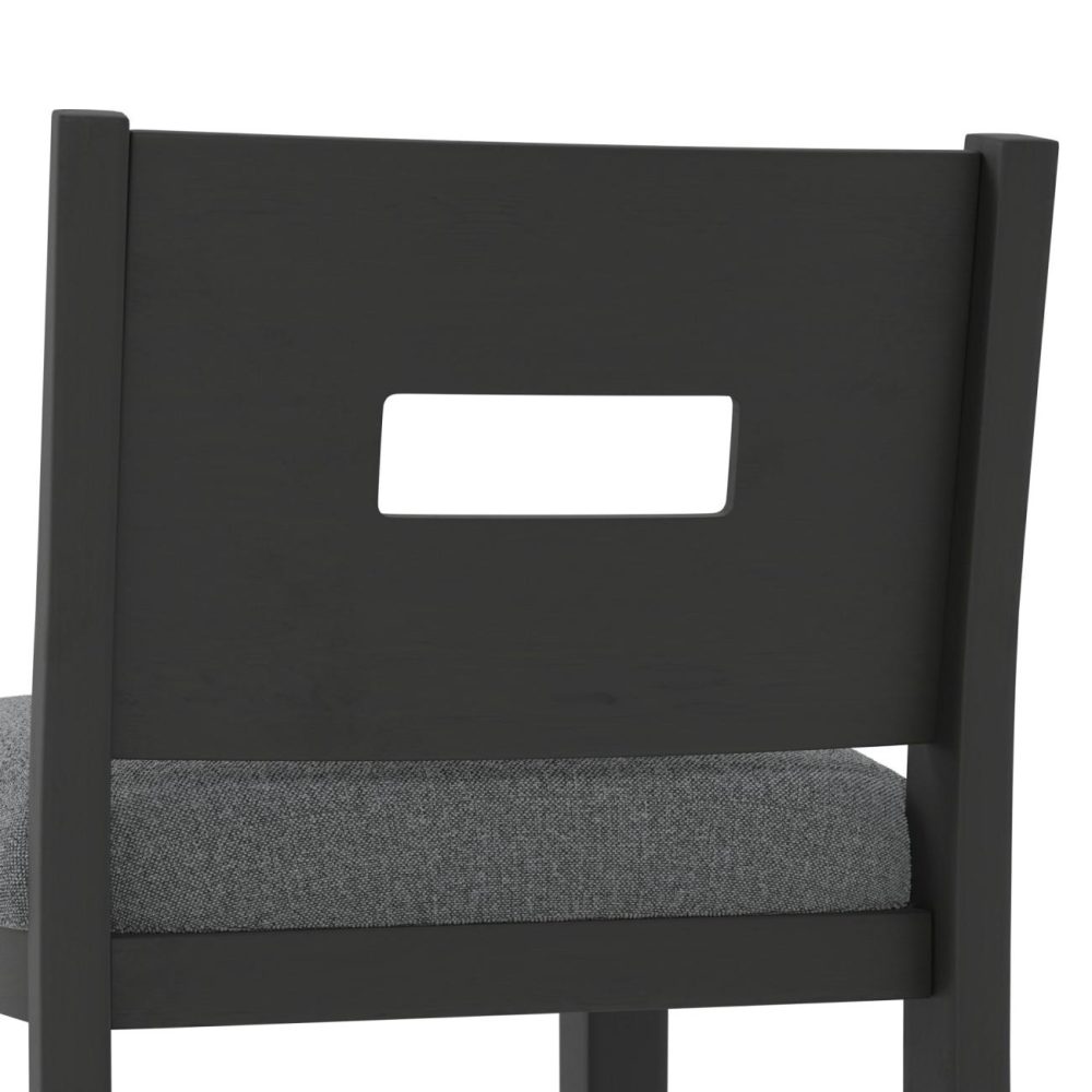 Seating | Allbritton Wood Stool Kitchen & Dining Black