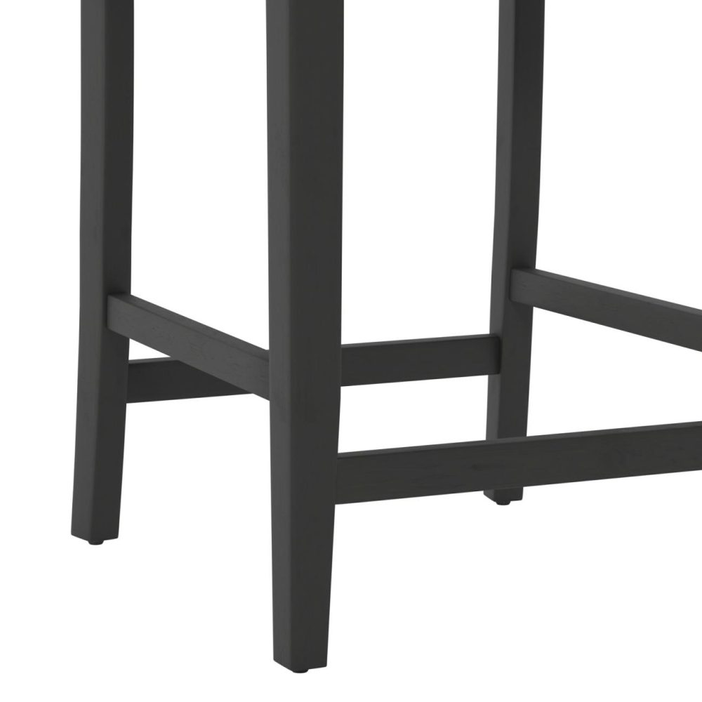 Seating | Allbritton Wood Stool Kitchen & Dining Black