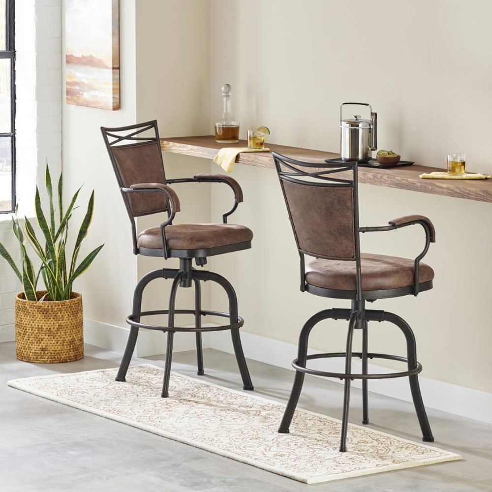 Seating | Bridgetown Metal Stool Kitchen & Dining Aged Bronze