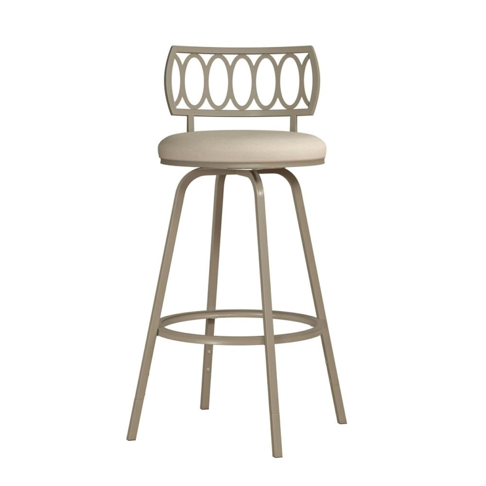 Seating | Canal Street Metal Stool Kitchen & Dining Champagne Gold