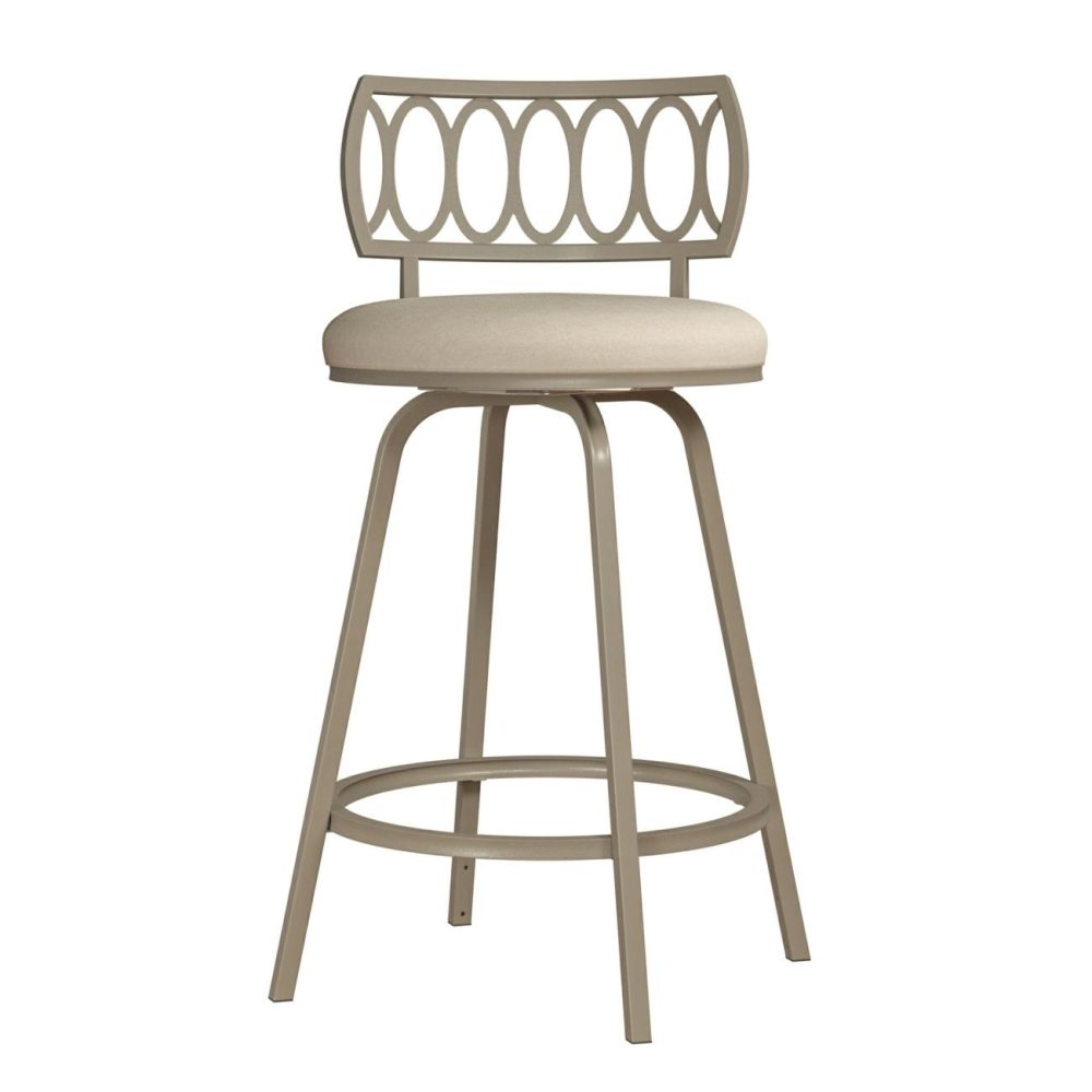 Seating | Canal Street Metal Stool Kitchen & Dining Champagne Gold