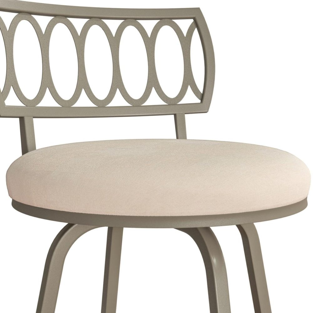 Seating | Canal Street Metal Stool Kitchen & Dining Champagne Gold