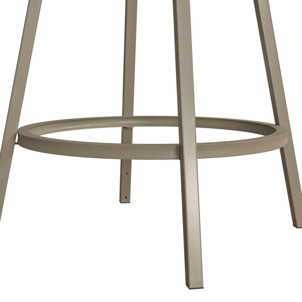 Seating | Canal Street Metal Stool Kitchen & Dining Champagne Gold