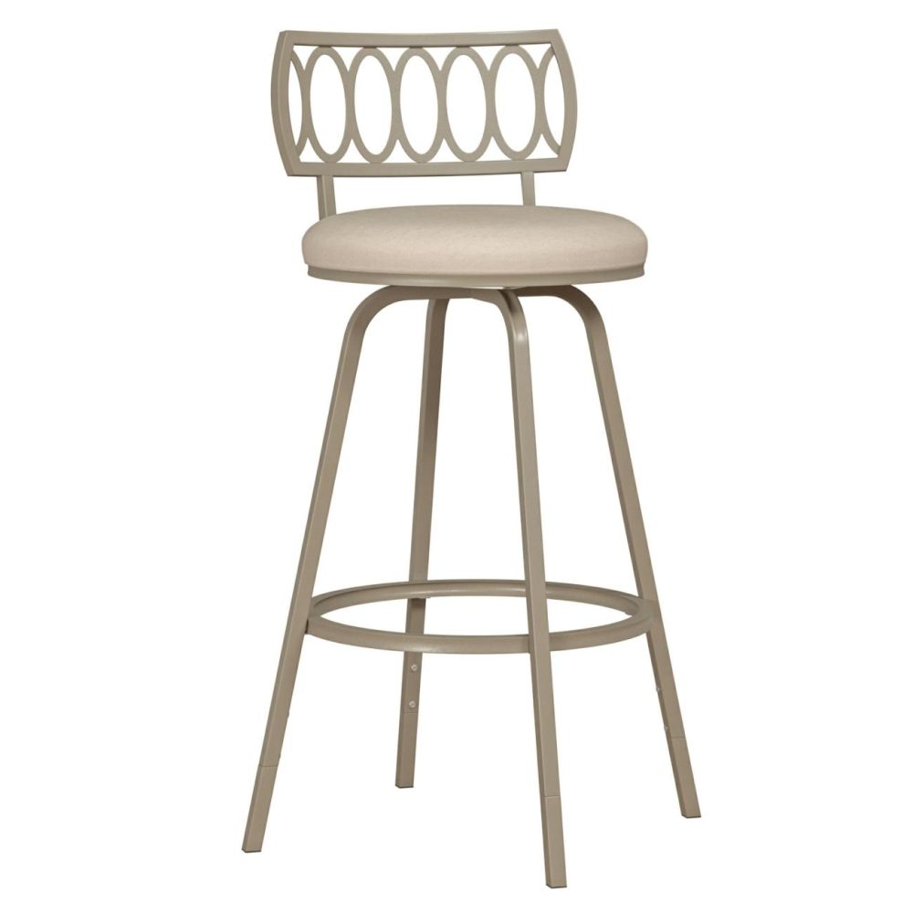 Seating | Canal Street Metal Stool Kitchen & Dining Champagne Gold