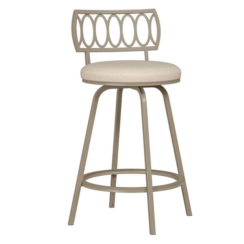 Seating | Canal Street Metal Stool Kitchen & Dining Champagne Gold