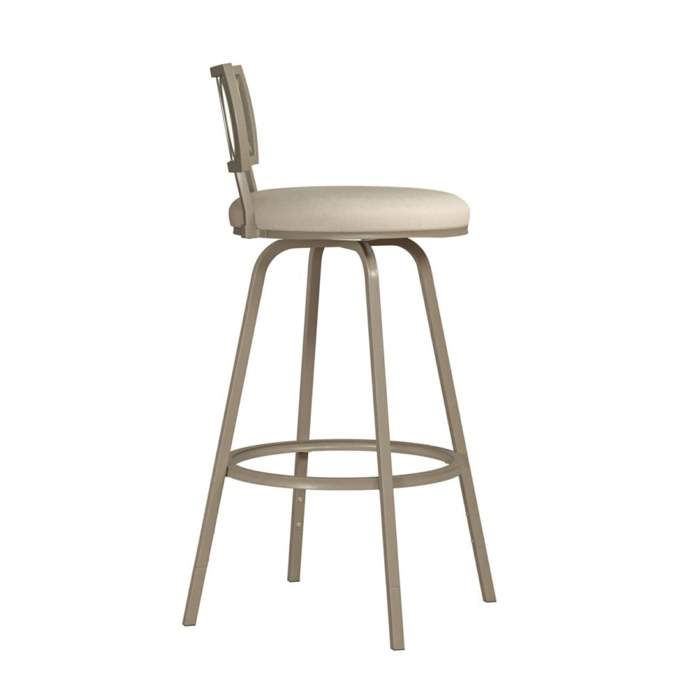 Seating | Canal Street Metal Stool Kitchen & Dining Champagne Gold