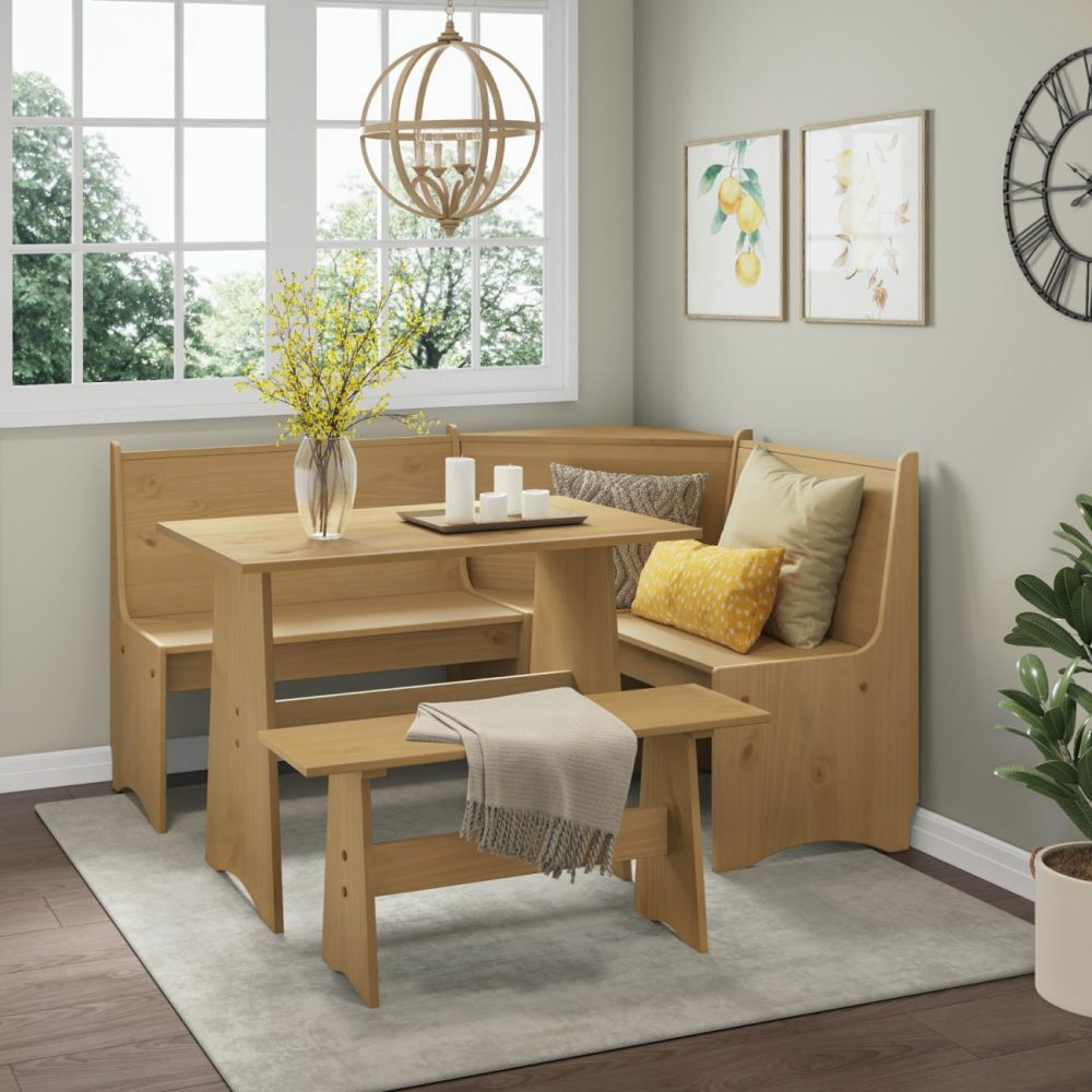 Seating | Cottonwood Wood Dining Set Kitchen & Dining Oatmeal