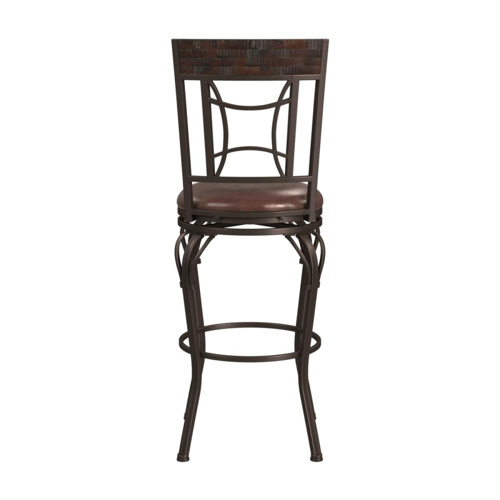 Seating | Granada Metal Stool Kitchen & Dining Dark Chestnut