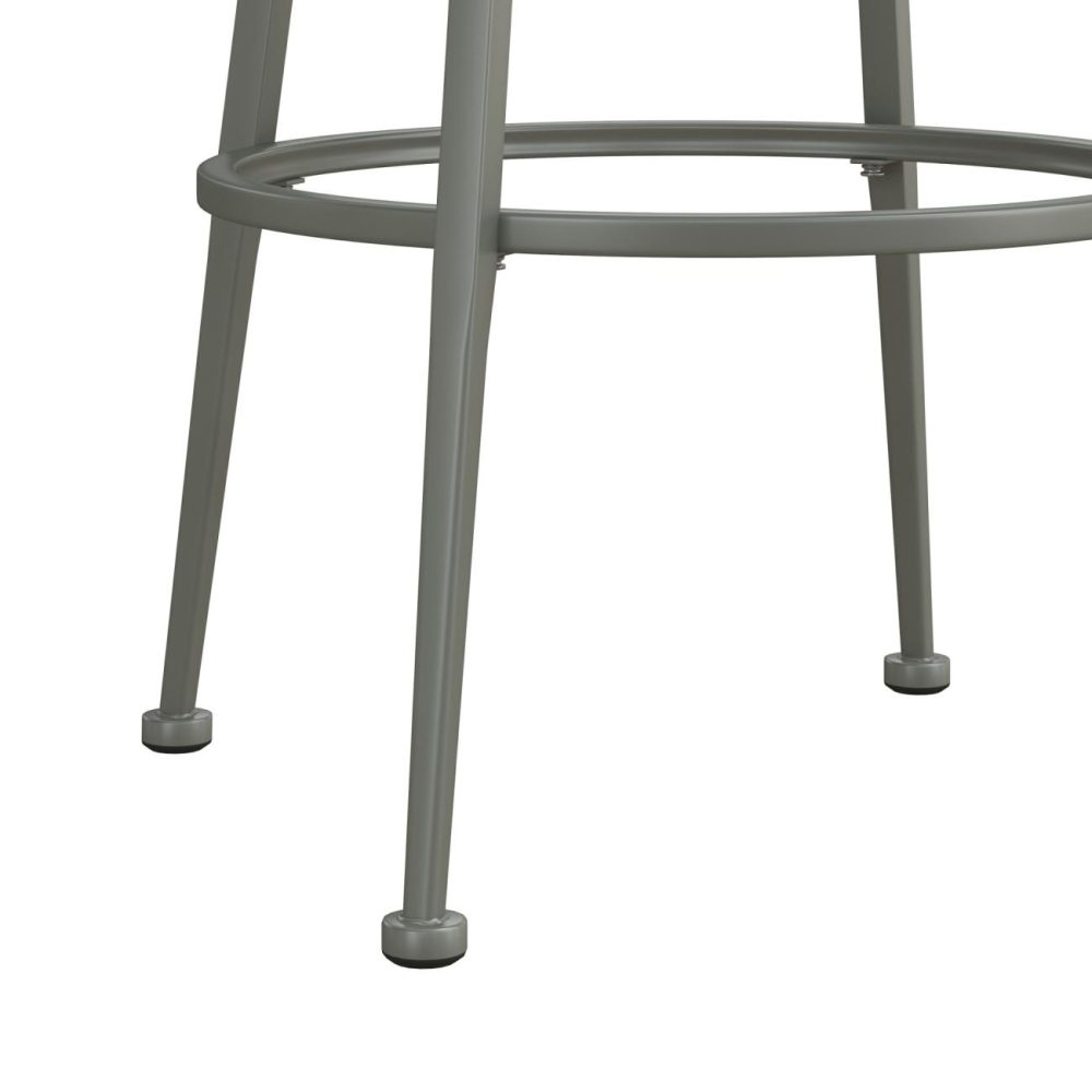 Seating | Hutchinson Metal Stool Kitchen & Dining Pewter