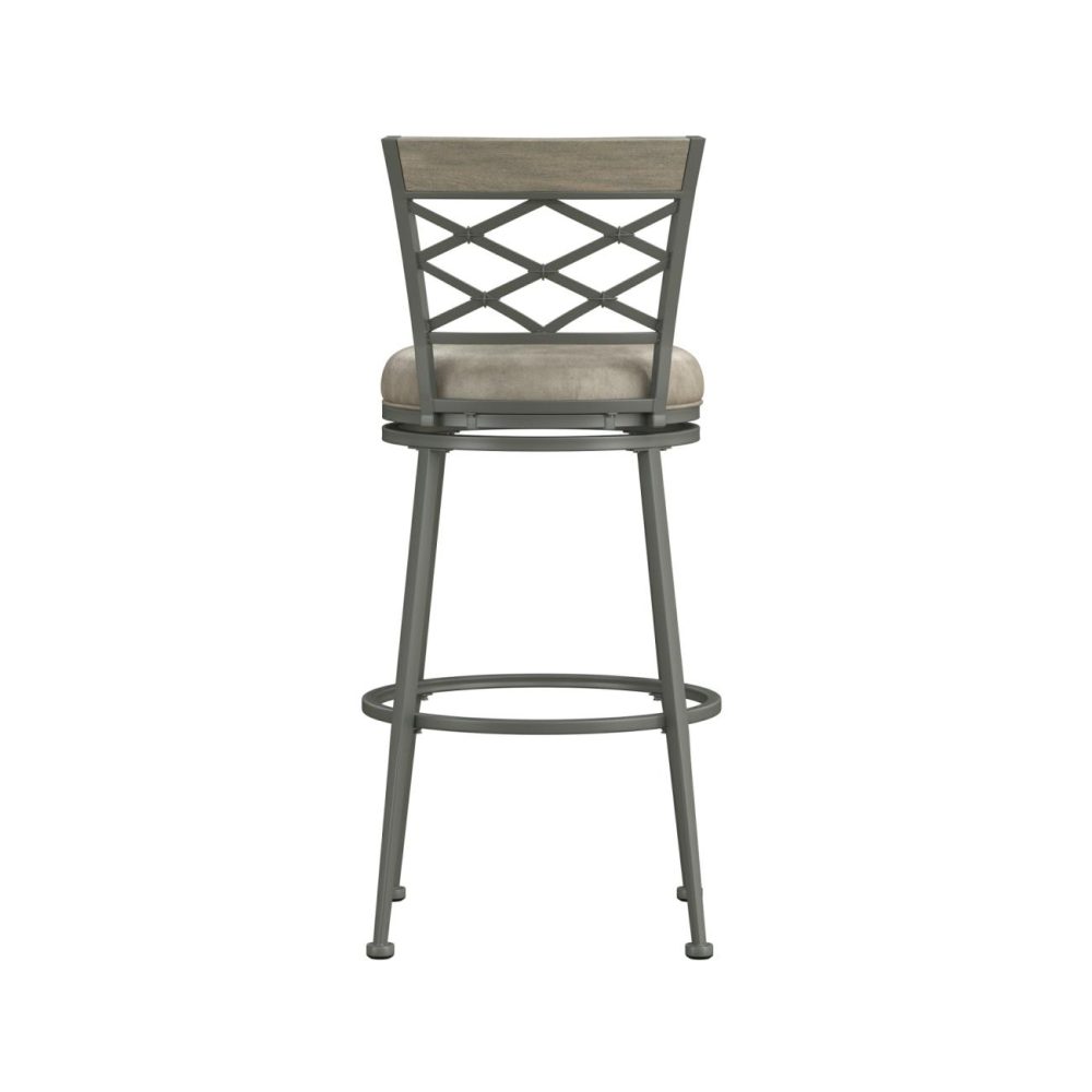 Seating | Hutchinson Metal Stool Kitchen & Dining Pewter