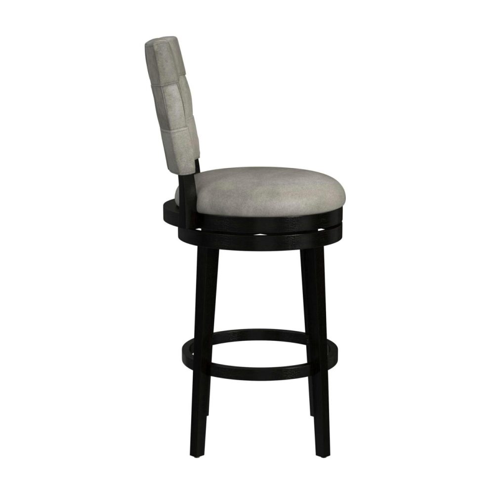 Seating | Kaede Wood Stool Kitchen & Dining Black