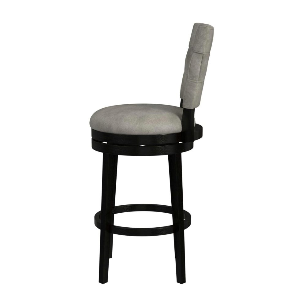 Seating | Kaede Wood Stool Kitchen & Dining Black