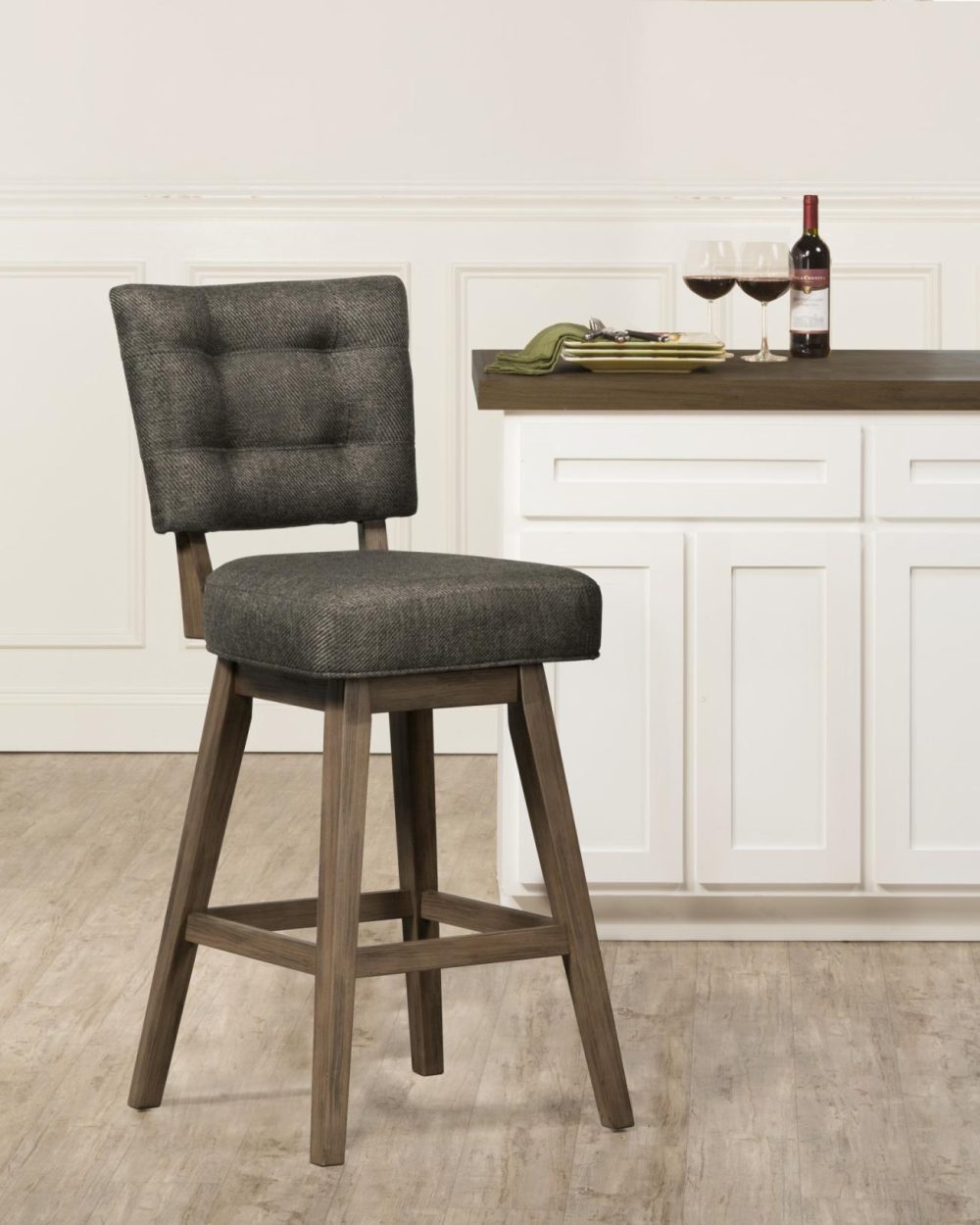 Seating | Lanning Wood Stool Kitchen & Dining Seating