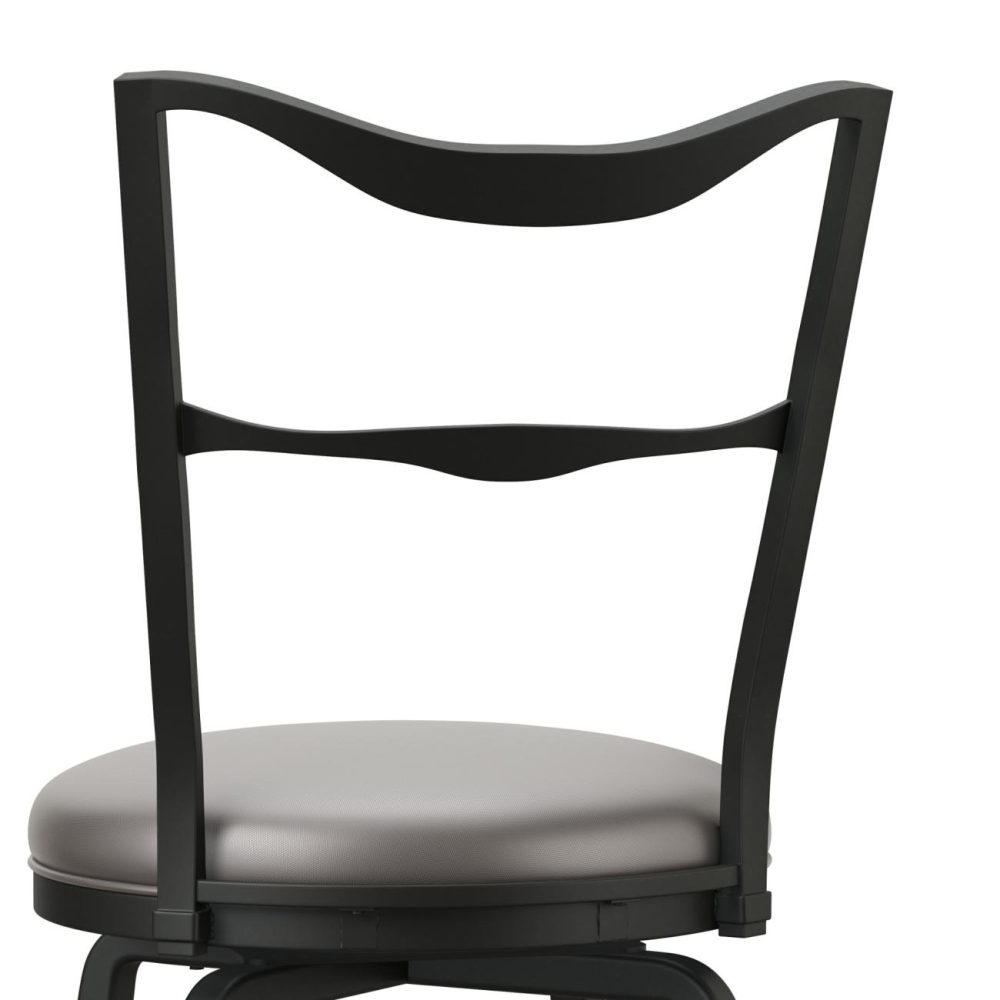 Seating | Larimore Metal Stool Kitchen & Dining Black