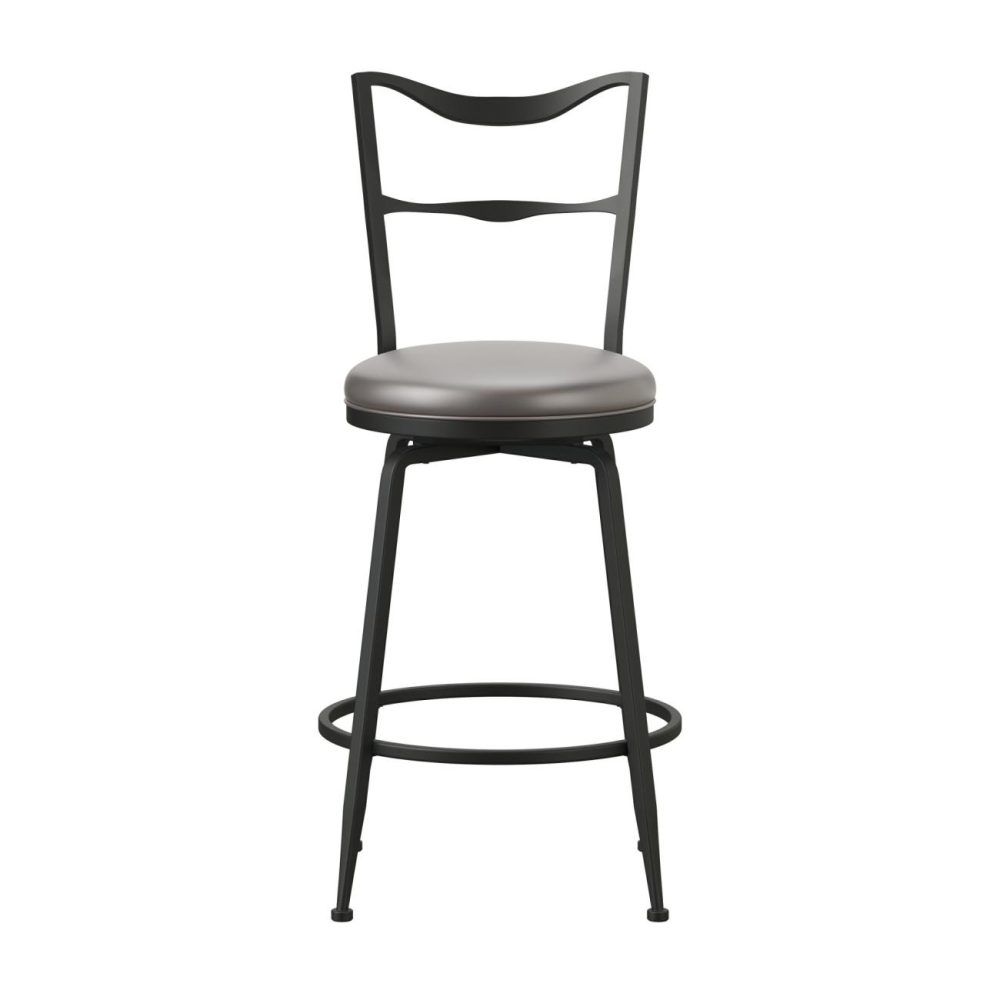 Seating | Larimore Metal Stool Kitchen & Dining Black