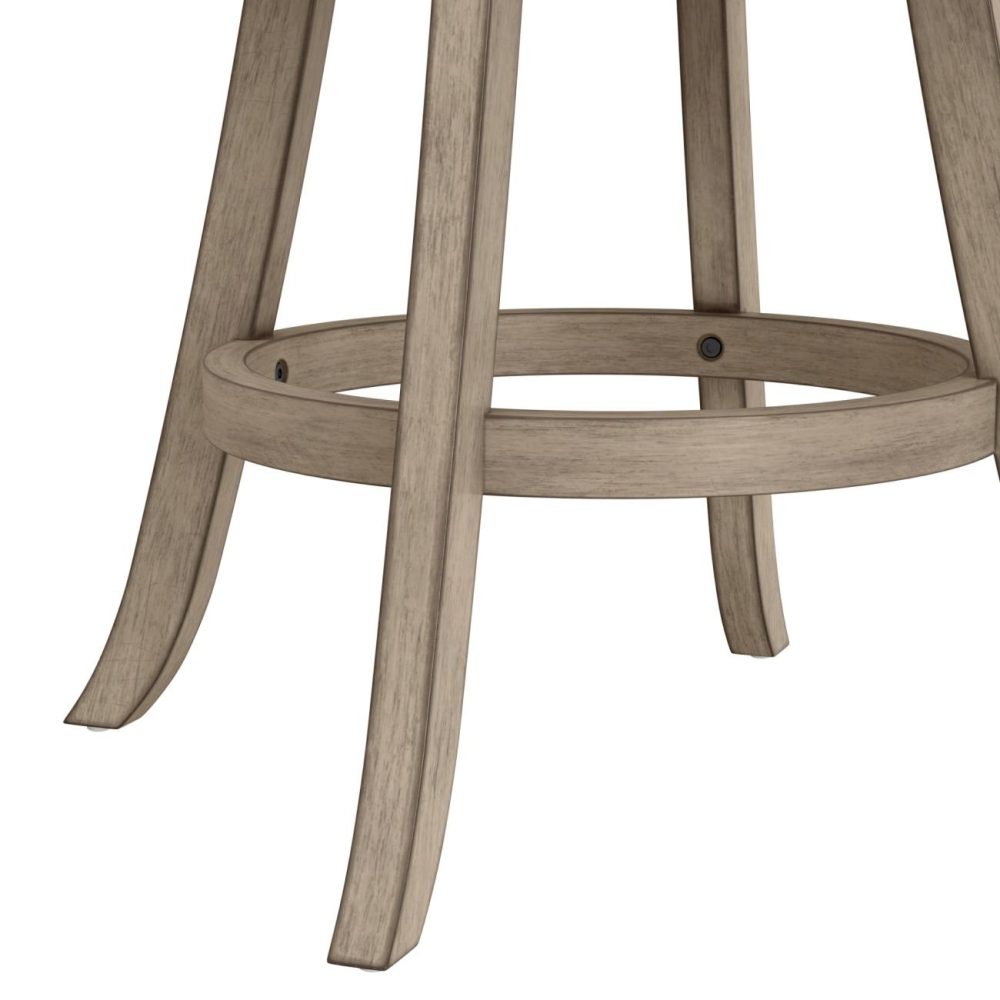 Seating | Laymon Wood Stool Kitchen & Dining Gray Brown