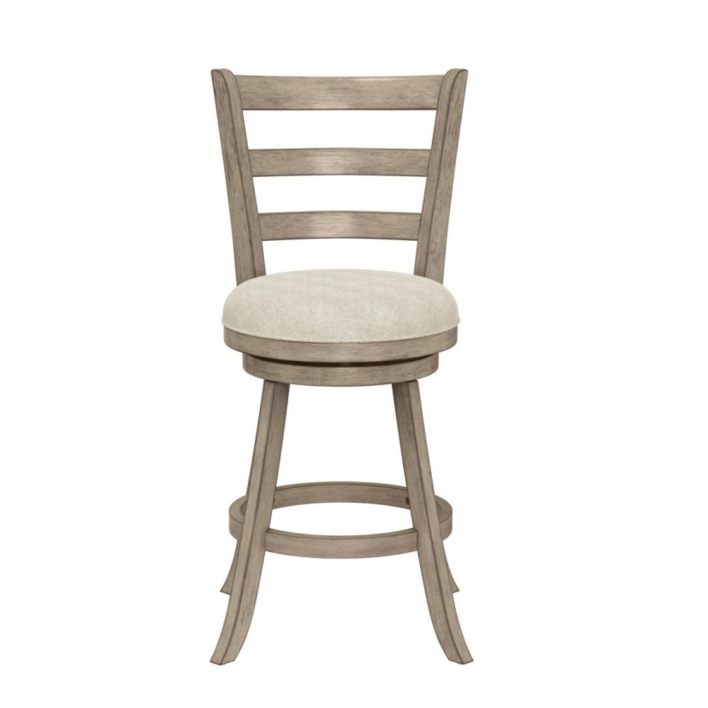 Seating | Laymon Wood Stool Kitchen & Dining Gray Brown