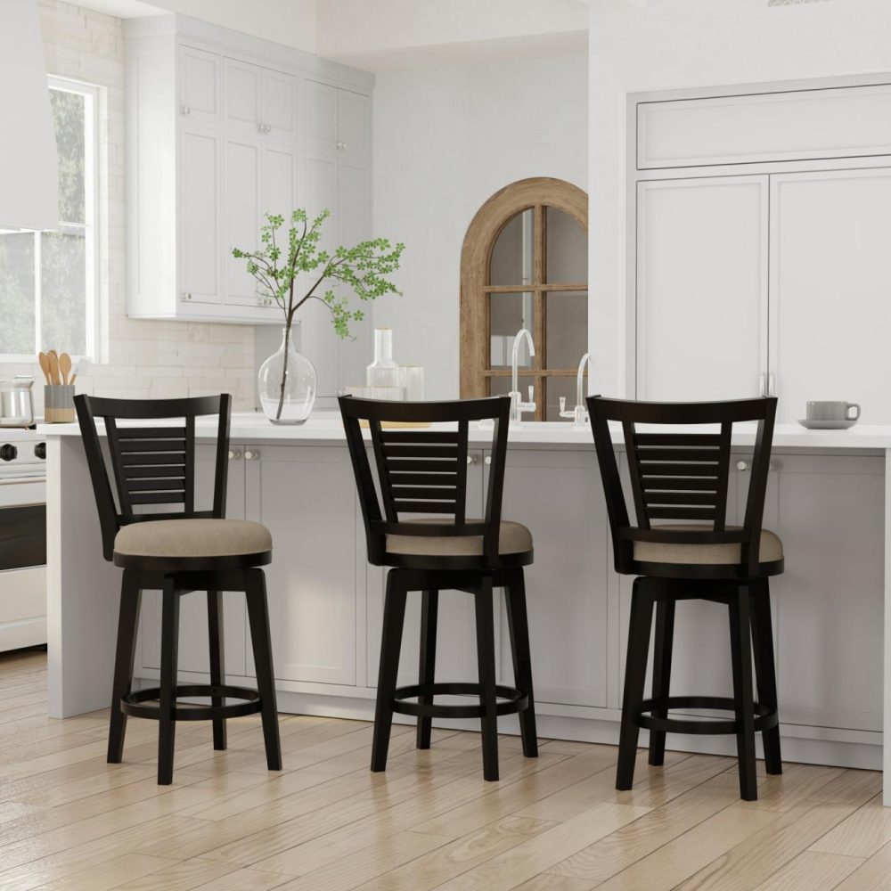 Seating | Marias Wood Stool Kitchen & Dining Black