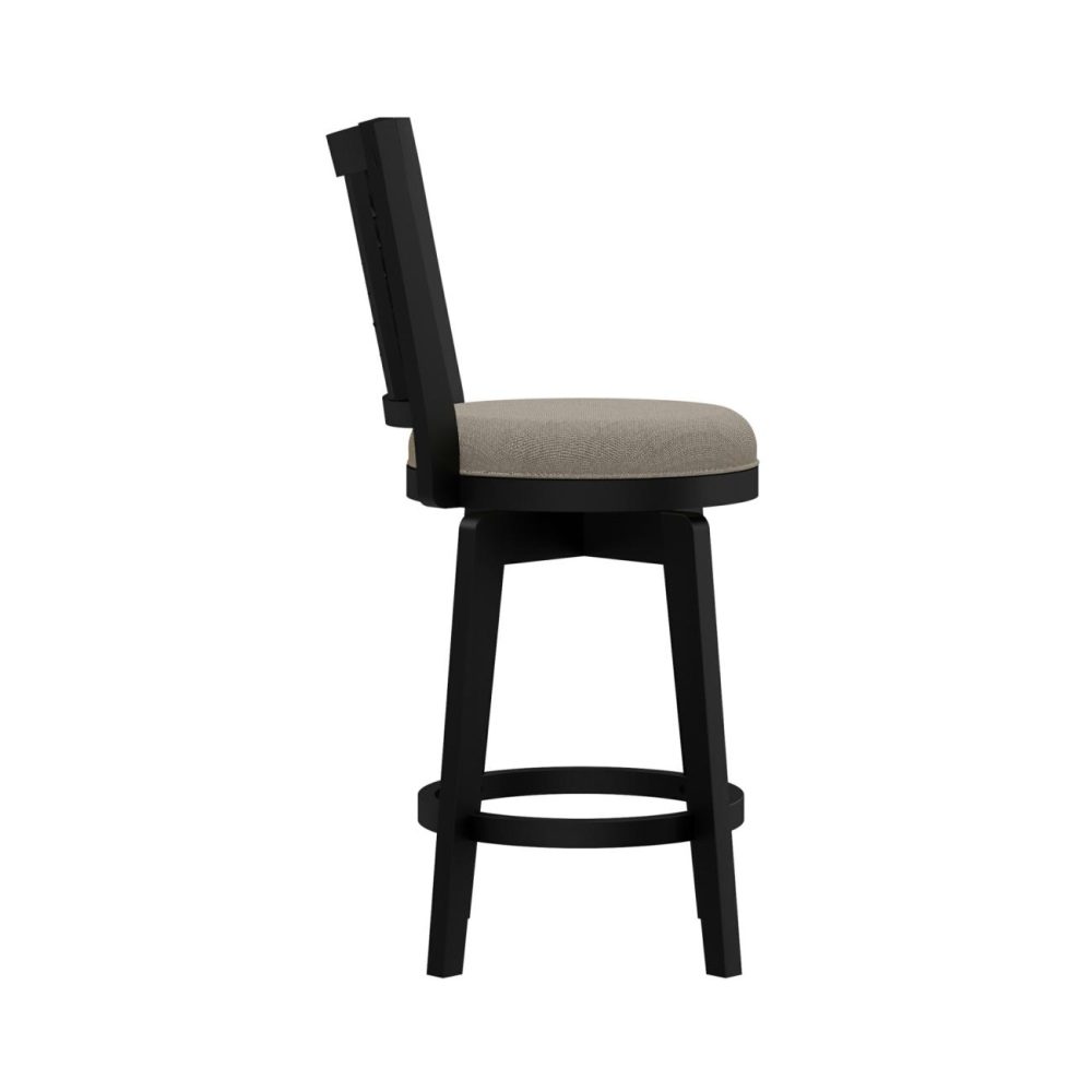 Seating | Marias Wood Stool Kitchen & Dining Black