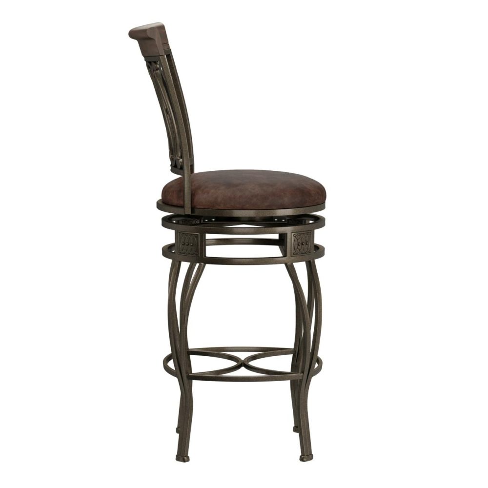 Seating | Montello Metal Stool Kitchen & Dining Old Steel