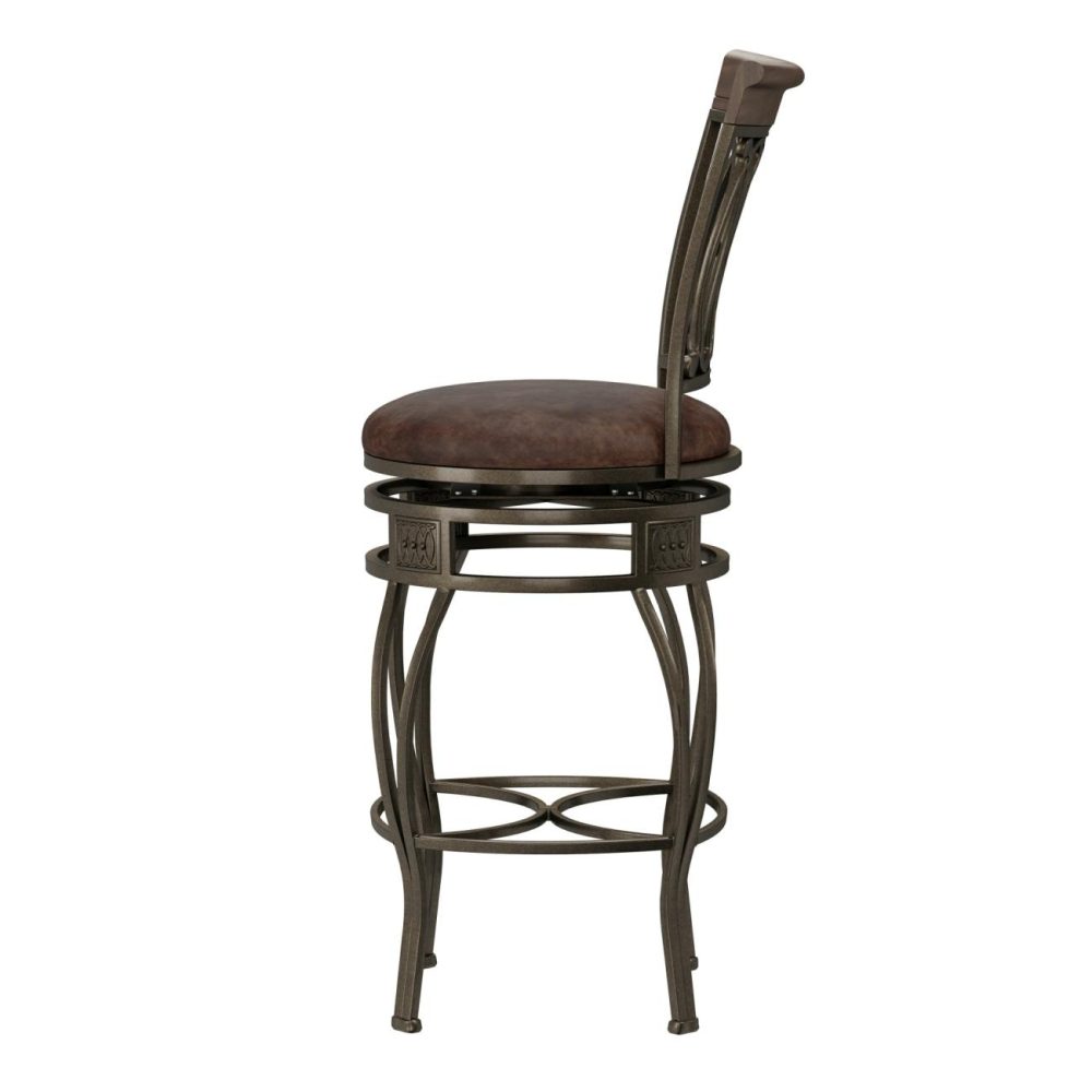 Seating | Montello Metal Stool Kitchen & Dining Old Steel