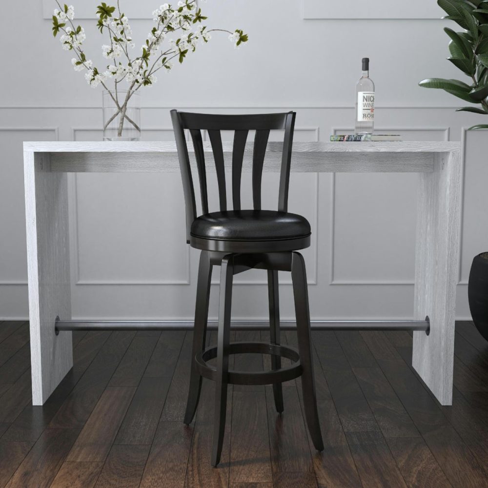 Seating | Savana Wood Stool Kitchen & Dining Black