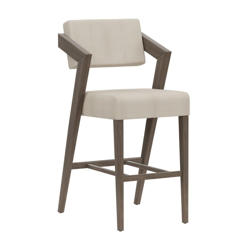 Seating | Snyder Wood Stool Kitchen & Dining Aged Gray