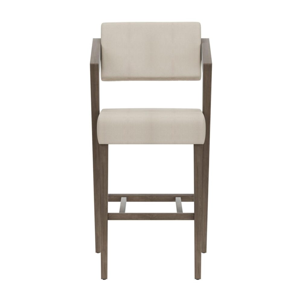 Seating | Snyder Wood Stool Kitchen & Dining Aged Gray