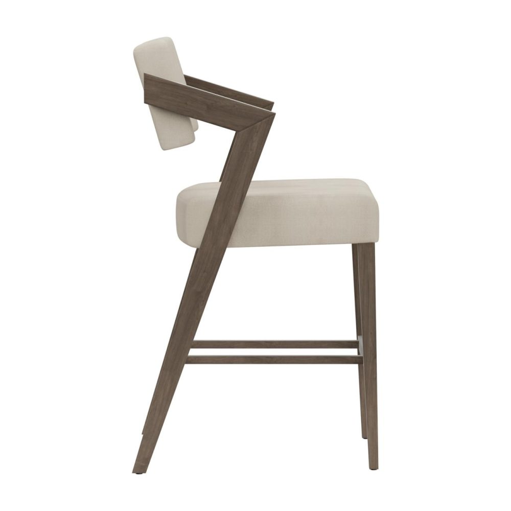 Seating | Snyder Wood Stool Kitchen & Dining Aged Gray